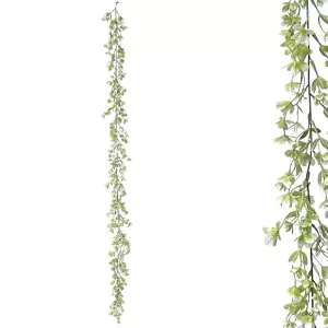 ΓΙΡΛΑΝΤΑ ΠΡΑΣΙΝΑΔΑΣ ME ΛΕΥΚΑ ΑΝΘΑΚΙΑ - Υ150cm 3/36ΚΙΒΓΙΡΛΑΝΤΑ ΠΡΑΣΙΝΑΔΑΣ ME ΛΕΥΚΑ ΑΝΘΑΚΙΑ - Υ150cm 3/36ΚΙΒ