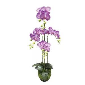 ΦΥΤΟ ΟΡΧΙΔΕΑ ΜΩΒ ΜΕ ΛΕΥΚΕΣ ΡΙΓΕΣ ΑΝΘΗ REAL TOUCH - Y98cm 2/KIBΦΥΤΟ ΟΡΧΙΔΕΑ ΜΩΒ ΜΕ ΛΕΥΚΕΣ ΡΙΓΕΣ ΑΝΘΗ REAL TOUCH - Y98cm 2/KIB