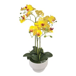 ΚΙΤΡΙΝΟ ΟΡΧΙΔΕΑ REAL TOUCH ΣΕ ΚΑΣΠΩ (9 ΚΛΑΔΙΑ, 30 ΑΝΘΗ) - Y45cm 2/8ΚΙΒΚΙΤΡΙΝΟ ΟΡΧΙΔΕΑ REAL TOUCH ΣΕ ΚΑΣΠΩ (9 ΚΛΑΔΙΑ, 30 ΑΝΘΗ) - Y45cm 2/8ΚΙΒ
