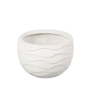 ΚΑΣΠΩ FIBER CLAY ΕΚΡΟΥ ΚΥΜΜΑΤΑ-ΓΑΒΑΘΑ ΜΕΓΑΛΟ Φ54x36cmΚΑΣΠΩ FIBER CLAY ΕΚΡΟΥ ΚΥΜΜΑΤΑ-ΓΑΒΑΘΑ ΜΕΓΑΛΟ Φ54x36cm