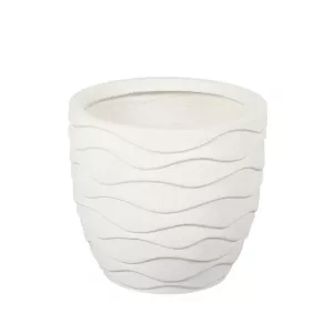 ΚΑΣΠΩ FIBER CLAY ΕΚΡΟΥ ΚΥΜΜΑΤΑ-ΣΤΡΟΓΓΥΛΟ ΜΕΓΑΛΟ Φ45x42cmΚΑΣΠΩ FIBER CLAY ΕΚΡΟΥ ΚΥΜΜΑΤΑ-ΣΤΡΟΓΓΥΛΟ ΜΕΓΑΛΟ Φ45x42cm