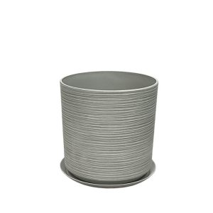 STONE POLYRESIN ΚΑΣΠΩ ΜΕ ΠΙΑΤΟ ΓΚΡΙ ΠΑΛΙΟ ΠΗΛΙΝΟ ΜΕΣΑΙΟ - Φ35x35cmSTONE POLYRESIN ΚΑΣΠΩ ΜΕ ΠΙΑΤΟ ΓΚΡΙ ΠΑΛΙΟ ΠΗΛΙΝΟ ΜΕΣΑΙΟ - Φ35x35cm
