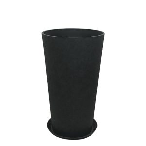 STONE POLYRESIN ΚΑΣΠΩ ΜΕ ΠΙΑΤΟ ΜΑΥΡΟ ΑΝΘΡΑΚΙ ΚΩΝIKO ΨΗΛΟ ΜΕΣΑΙΟ - Φ36.5x62cmSTONE POLYRESIN ΚΑΣΠΩ ΜΕ ΠΙΑΤΟ ΜΑΥΡΟ ΑΝΘΡΑΚΙ ΚΩΝIKO ΨΗΛΟ ΜΕΣΑΙΟ - Φ36.5x62cm