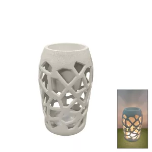 FIBERCLAY ΚΑΣΠΩ ΛΕΥΚΟ ΑΜΜΟΥ ΜΕ ΦΩΣ LED ΤΡΥΠΗΤΟ ΣΤΕΝΗ ΒΑΣΗ - Φ46x70cm 1/ΚΙΒFIBERCLAY ΚΑΣΠΩ ΛΕΥΚΟ ΑΜΜΟΥ ΜΕ ΦΩΣ LED ΤΡΥΠΗΤΟ ΣΤΕΝΗ ΒΑΣΗ - Φ46x70cm 1/ΚΙΒ