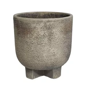 ΚΑΣΠΩ ΣΤΡΟΓΓΥΛΟ ΓΚΡΙ ΣΚΟΥΡΙΑΣ ΜΕ ΠΟΔΙΑ - Φ17x19cm 8/ΚΙΒΚΑΣΠΩ ΣΤΡΟΓΓΥΛΟ ΓΚΡΙ ΣΚΟΥΡΙΑΣ ΜΕ ΠΟΔΙΑ - Φ17x19cm 8/ΚΙΒ