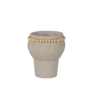 ΚΑΣΠΩ ΤΣΙΜΕΝΤΕΝΙΟ ΜΠΕΖ ΒΑΖΟ ΜΕ ΧΑΝΤΡΑ  Φ17x19cm - 1/6ΚΙΒΚΑΣΠΩ ΤΣΙΜΕΝΤΕΝΙΟ ΜΠΕΖ ΒΑΖΟ ΜΕ ΧΑΝΤΡΑ  Φ17x19cm - 1/6ΚΙΒ