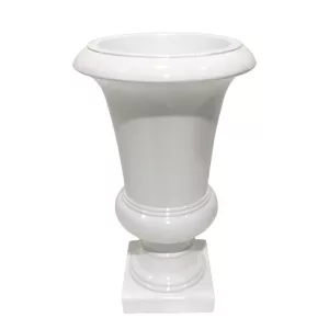 FIBERGLASS ΒΑΖΟ ΑΜΦΟΡΕΑΣ ΛΕΥΚΟ - Y67cm 1/KIBFIBERGLASS ΒΑΖΟ ΑΜΦΟΡΕΑΣ ΛΕΥΚΟ - Y67cm 1/KIB