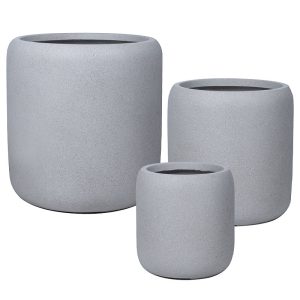ΚΑΣΠΩ FIBERCLAY ΣΕΤ/3 ΓΚΡΙ ΓΡΑΝΙΤΗ ΒΑΡΕΛΙ ΠΟΜΠΕ - S:Φ32x34, M:Φ42x43, L:Φ54x55cm 16/ΠΑΛΚΑΣΠΩ FIBERCLAY ΣΕΤ/3 ΓΚΡΙ ΓΡΑΝΙΤΗ ΒΑΡΕΛΙ ΠΟΜΠΕ - S:Φ32x34, M:Φ42x43, L:Φ54x55cm 16/ΠΑΛ