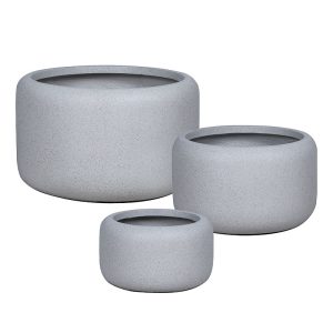 ΚΑΣΠΩ FIBERCLAY ΣΕΤ/3 ΓΚΡΙ ΓΡΑΝΙΤΗ ΒΑΡΕΛΙ ΠΟΜΠΕ ΚΟΝΤΟ - S:Φ32x20, M:Φ44x26, L:Φ55x33cm 14/ΠΑΛΚΑΣΠΩ FIBERCLAY ΣΕΤ/3 ΓΚΡΙ ΓΡΑΝΙΤΗ ΒΑΡΕΛΙ ΠΟΜΠΕ ΚΟΝΤΟ - S:Φ32x20, M:Φ44x26, L:Φ55x33cm 14/ΠΑΛ