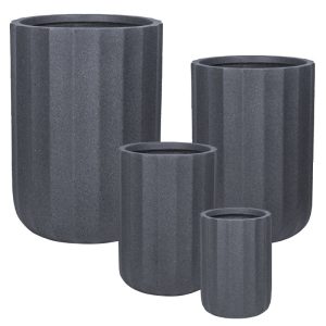 ΚΑΣΠΩ FIBERCLAY ΣΕΤ/4 ΜΑΥΡΟ ΓΡΑΝΙΤΗ ΚΙΟΝΑΣ ΨΗΛΟ - S:Φ28x39.5, M:Φ35x50.5, L:Φ43.5x62, XL:Φ54x76.5cm 12/ΠΑΛΚΑΣΠΩ FIBERCLAY ΣΕΤ/4 ΜΑΥΡΟ ΓΡΑΝΙΤΗ ΚΙΟΝΑΣ ΨΗΛΟ - S:Φ28x39.5, M:Φ35x50.5, L:Φ43.5x62, XL:Φ54x76.5cm 12/ΠΑΛ