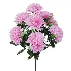 ΡΟΖ ΜΠΟΥΚΕΤΟ ΧΡΥΣΑΝΘΕΜΟ X9 Y45cm 18/72ΚΙΒΡΟΖ ΜΠΟΥΚΕΤΟ ΧΡΥΣΑΝΘΕΜΟ X9 Y45cm 18/72ΚΙΒ