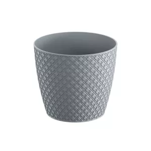 ΓΛΑΣΤΡΑ ΣΤΡΟΓΓΥΛΗ ΓΚΡΙ ORIENT Φ15.7x13.8cm 10/160ΚΙΒΓΛΑΣΤΡΑ ΣΤΡΟΓΓΥΛΗ ΓΚΡΙ ORIENT Φ15.7x13.8cm 10/160ΚΙΒ