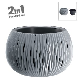 ΚΑΣΠΩ-ΓΛΑΣΤΡΑ (2 ΣΕ 1) ΓΚΡΙ SANDY BOWL Φ47.8x30cm 1/2ΚΙΒΚΑΣΠΩ-ΓΛΑΣΤΡΑ (2 ΣΕ 1) ΓΚΡΙ SANDY BOWL Φ47.8x30cm 1/2ΚΙΒ