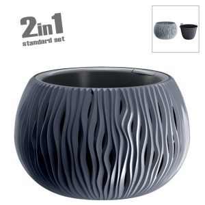 ΚΑΣΠΩ-ΓΛΑΣΤΡΑ (2 ΣΕ 1) ΑΝΘΡΑΚΙ SANDY BOWL Φ47.8x30cm 1/2ΚΙΒΚΑΣΠΩ-ΓΛΑΣΤΡΑ (2 ΣΕ 1) ΑΝΘΡΑΚΙ SANDY BOWL Φ47.8x30cm 1/2ΚΙΒ