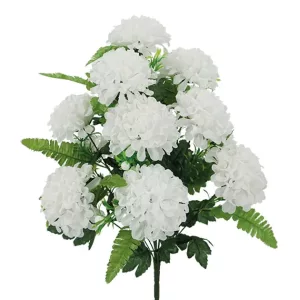 ΜΠΟΥΚΕΤΟ ΛΕΥΚΟ ΧΡΥΣΑΝΘΕΜΟ X14 Υ50cm. 12/60ΚΙΒΜΠΟΥΚΕΤΟ ΛΕΥΚΟ ΧΡΥΣΑΝΘΕΜΟ X14 Υ50cm. 12/60ΚΙΒ