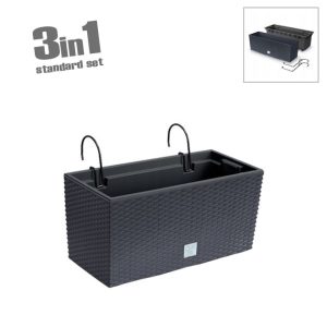 ΖΑΡΝΤΙΝΙΕΡΑ ΚΡΕΜΑΣΤΗ (3 ΣΕ 1) ΑΝΘΡΑΚΙ RATO CASE 39.5x18.5x19.5cm 5/15ΚΙΒΖΑΡΝΤΙΝΙΕΡΑ ΚΡΕΜΑΣΤΗ (3 ΣΕ 1) ΑΝΘΡΑΚΙ RATO CASE 39.5x18.5x19.5cm 5/15ΚΙΒ