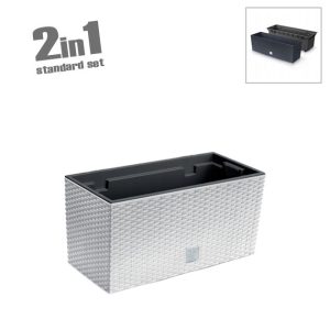 ΖΑΡΝΤΙΝΙΕΡΑ (2 ΣΕ 1) ΛΕΥΚΟ RATO CASE 39.5x18.5x19.5cm 5/15ΚΙΒΖΑΡΝΤΙΝΙΕΡΑ (2 ΣΕ 1) ΛΕΥΚΟ RATO CASE 39.5x18.5x19.5cm 5/15ΚΙΒ