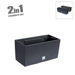ΖΑΡΝΤΙΝΙΕΡΑ (2 ΣΕ 1) ΑΝΘΡΑΚΙ RATO CASE 39.5x18.5x19.5cm 5/15ΚΙΒΖΑΡΝΤΙΝΙΕΡΑ (2 ΣΕ 1) ΑΝΘΡΑΚΙ RATO CASE 39.5x18.5x19.5cm 5/15ΚΙΒ