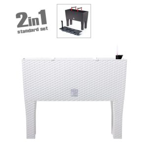 ΖΑΡΝΤΙΝΙΕΡΑ ΜΕ ΠΟΔΙΑ (2 ΣΕ 1) ΛΕΥΚΟ RATO CASE 60x25x46cm 1/3KIBΖΑΡΝΤΙΝΙΕΡΑ ΜΕ ΠΟΔΙΑ (2 ΣΕ 1) ΛΕΥΚΟ RATO CASE 60x25x46cm 1/3KIB