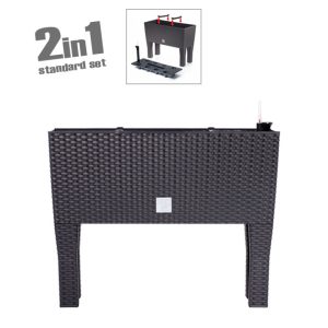 ΖΑΡΝΤΙΝΙΕΡΑ ΜΕ ΠΟΔΙΑ (2 ΣΕ 1) ΑΝΘΡΑΚΙ RATO CASE 60x25x46cm 1/3KIBΖΑΡΝΤΙΝΙΕΡΑ ΜΕ ΠΟΔΙΑ (2 ΣΕ 1) ΑΝΘΡΑΚΙ RATO CASE 60x25x46cm 1/3KIB