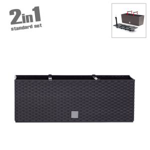 ΖΑΡΝΤΙΝΙΕΡΑ (2 ΣΕ 1) ΑΝΘΡΑΚΙ RATO CASE 60x25x24cm 1/3ΚΙΒΖΑΡΝΤΙΝΙΕΡΑ (2 ΣΕ 1) ΑΝΘΡΑΚΙ RATO CASE 60x25x24cm 1/3ΚΙΒ