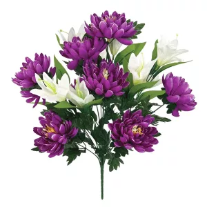 ΜΠΟΥΚΕΤΟ ΜΩΒ/ΛΕΥΚΟ ΚΡΙΝΟΣ-ΠΑΙΩΝΙΑ Χ18 - Φ40x50cm 12/48ΚΙΒΜΠΟΥΚΕΤΟ ΜΩΒ/ΛΕΥΚΟ ΚΡΙΝΟΣ-ΠΑΙΩΝΙΑ Χ18 - Φ40x50cm 12/48ΚΙΒ