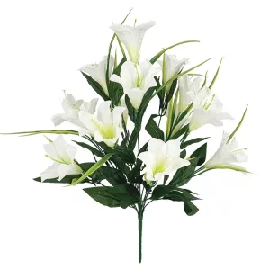 ΜΠΟΥΚΕΤΟ ΛΕΥΚΟ ΚΡΙΝΟΣ Χ14 - Φ36x50cm 18/72ΚΙΒΜΠΟΥΚΕΤΟ ΛΕΥΚΟ ΚΡΙΝΟΣ Χ14 - Φ36x50cm 18/72ΚΙΒ