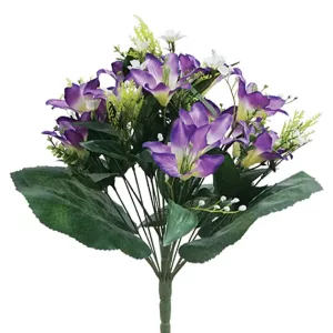 ΜΠΟΥΚΕΤΟ ΜΩΒ ΚΡΙΝΟΣ X24 Y45cm. 12/60ΚΙΒΜΠΟΥΚΕΤΟ ΜΩΒ ΚΡΙΝΟΣ X24 Y45cm. 12/60ΚΙΒ