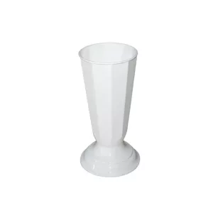 ΑΝΘΟΔΟΧΕΙΟ ΛΕΥΚΟ ΠΛΑΣΤΙΚΟ FLAKON SZWED - Φ13x31cmΑΝΘΟΔΟΧΕΙΟ ΛΕΥΚΟ ΠΛΑΣΤΙΚΟ FLAKON SZWED - Φ13x31cm