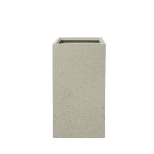 ΚΑΣΠΩ FIBER CLAY ΜΠΕΖ-ΓΡΑΝΙΤΗ ΟΡΘΟΓΩΝΙΟ 35x35x70cmΚΑΣΠΩ FIBER CLAY ΜΠΕΖ-ΓΡΑΝΙΤΗ ΟΡΘΟΓΩΝΙΟ 35x35x70cm