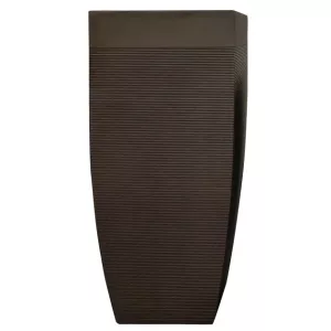 ΚΑΣΠΩ FIBER CLAY ΣΚΟΥΡΟ ΚΑΦΕ ΡΙΓΕΣ ΨΗΛΟ ΤΕΤΡΑΓΩΝΟ ΚΑΜΠΥΛΩΤΟ ΓΙΓΑΣ - 44x44x100cmΚΑΣΠΩ FIBER CLAY ΣΚΟΥΡΟ ΚΑΦΕ ΡΙΓΕΣ ΨΗΛΟ ΤΕΤΡΑΓΩΝΟ ΚΑΜΠΥΛΩΤΟ ΓΙΓΑΣ - 44x44x100cm