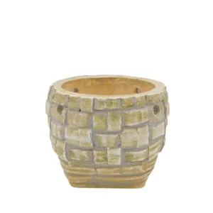 ΚΑΣΠΩ ΣΤΡΟΓΓΥΛΟ ΜΠΕΖ ΜΩΣΑΪΚΟ ΜΕΣΑΙΟ Φ16x13.5cm 1/8ΚΙΒΚΑΣΠΩ ΣΤΡΟΓΓΥΛΟ ΜΠΕΖ ΜΩΣΑΪΚΟ ΜΕΣΑΙΟ Φ16x13.5cm 1/8ΚΙΒ