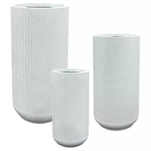 ΚΑΣΠΩ FIBERCLAY ΣΕΤ/3 ΛΕΥΚΟ ΓΡΑΝΙΤΗ ΚΟΛΩΝΑ S:Φ26x50, M:Φ33x63, L:Φ41x78cm 18/ΠΑΛΚΑΣΠΩ FIBERCLAY ΣΕΤ/3 ΛΕΥΚΟ ΓΡΑΝΙΤΗ ΚΟΛΩΝΑ S:Φ26x50, M:Φ33x63, L:Φ41x78cm 18/ΠΑΛ