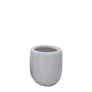ΚΑΣΠΩ FIBERCLAY ΛΕΥΚΟ ΙΒΟΥΑΡ ΣΤΡΟΓΓΥΛΟ-ΓΡΑΜΜΩΣΕΙΣ ΚΑΘΕΤΕΣ ΜΙΚΡΟ - Φ23x28cmΚΑΣΠΩ FIBERCLAY ΛΕΥΚΟ ΙΒΟΥΑΡ ΣΤΡΟΓΓΥΛΟ-ΓΡΑΜΜΩΣΕΙΣ ΚΑΘΕΤΕΣ ΜΙΚΡΟ - Φ23x28cm