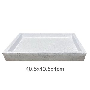 ΠΙΑΤΟ FIBER CLAY ΛΕΥΚΟ ΓΡΑΝΙΤΗ ΤΕΤΡΑΓΩΝΟ ΓΙΑ ΚΑΣΠΩ - 40.5x40.5x4cm 5/ΚΙΒΠΙΑΤΟ FIBER CLAY ΛΕΥΚΟ ΓΡΑΝΙΤΗ ΤΕΤΡΑΓΩΝΟ ΓΙΑ ΚΑΣΠΩ - 40.5x40.5x4cm 5/ΚΙΒ