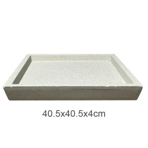ΠΙΑΤΟ FIBER CLAY ΜΠΕΖ-ΓΡΑΝΙΤΗ ΤΕΤΡΑΓΩΝΟ ΓΙΑ ΚΑΣΠΩ - 40.5x40.5x4cm 5/ΚΙΒΠΙΑΤΟ FIBER CLAY ΜΠΕΖ-ΓΡΑΝΙΤΗ ΤΕΤΡΑΓΩΝΟ ΓΙΑ ΚΑΣΠΩ - 40.5x40.5x4cm 5/ΚΙΒ