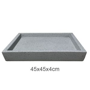 ΠΙΑΤΟ FIBER CLAY ΓΚΡΙ ΓΡΑΝΙΤΗ ΤΕΤΡΑΓΩΝΟ ΓΙΑ ΚΑΣΠΩ - 45x45x4cm 5/ΚΙΒΠΙΑΤΟ FIBER CLAY ΓΚΡΙ ΓΡΑΝΙΤΗ ΤΕΤΡΑΓΩΝΟ ΓΙΑ ΚΑΣΠΩ - 45x45x4cm 5/ΚΙΒ