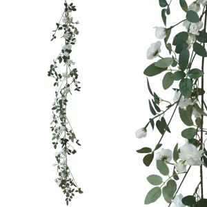 ΓΙΡΛΑΝΤΑ ΦΥΤΟΥ ΜΕ ΛΕΥΚΑ ΛΟΥΛΟΥΔΙΑ - Υ180cm 36/180ΚΙΒΓΙΡΛΑΝΤΑ ΦΥΤΟΥ ΜΕ ΛΕΥΚΑ ΛΟΥΛΟΥΔΙΑ - Υ180cm 36/180ΚΙΒ