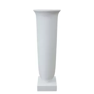 FIBERGLASS ΚΑΣΠΩ/ΠΟΤΗΡΙ MAT ΛΕΥΚΟ - 35x35x115cm 1/KIBFIBERGLASS ΚΑΣΠΩ/ΠΟΤΗΡΙ MAT ΛΕΥΚΟ - 35x35x115cm 1/KIB