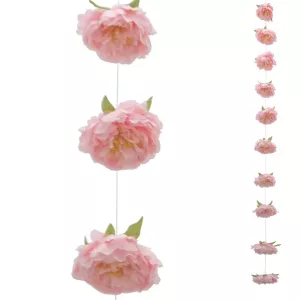 ΓΙΡΛΑΝΤΑ  10 ΡΟΖ ΑΝΘΗ ΠΑΙΩΝΙΕΣ - Φ11x180cm 6/ΚΙΒΓΙΡΛΑΝΤΑ  10 ΡΟΖ ΑΝΘΗ ΠΑΙΩΝΙΕΣ - Φ11x180cm 6/ΚΙΒ
