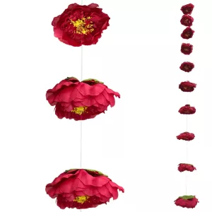 ΓΙΡΛΑΝΤΑ ΚΟΚΚΙΝΟ 10 ΑΝΘΗ ΠΑΙΩΝΙΕΣ - Φ11x180cm 6/ΚΙΒΓΙΡΛΑΝΤΑ ΚΟΚΚΙΝΟ 10 ΑΝΘΗ ΠΑΙΩΝΙΕΣ - Φ11x180cm 6/ΚΙΒ