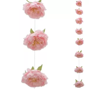 ΓΙΡΛΑΝΤΑ ΠΑΙΩΝΙΑ ΡΟΖ ΓΙΓΑΣ 8 ΑΝΘΗ - 22x180cm 24/ΚΙΒΓΙΡΛΑΝΤΑ ΠΑΙΩΝΙΑ ΡΟΖ ΓΙΓΑΣ 8 ΑΝΘΗ - 22x180cm 24/ΚΙΒ