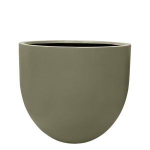 ΚΑΣΠΩ FIBERGLASS ΣΤΡΟΓΓΥΛΟ ΛΑΔΙ/ΓΚΡΙ ΜΑΤ - Φ80x70cmΚΑΣΠΩ FIBERGLASS ΣΤΡΟΓΓΥΛΟ ΛΑΔΙ/ΓΚΡΙ ΜΑΤ - Φ80x70cm