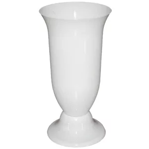ΑΝΘΟΔΟΧΕΙΟ ΛΕΥΚΟ ΠΛΑΣΤΙΚΟ FLAKON STARΥ - Φ15x37cmΑΝΘΟΔΟΧΕΙΟ ΛΕΥΚΟ ΠΛΑΣΤΙΚΟ FLAKON STARΥ - Φ15x37cm