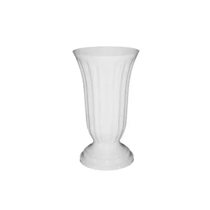 ΑΝΘΟΔΟΧΕΙΟ ΛΕΥΚΟ ΠΛΑΣΤΙΚΟ FLAKON LILIA - Φ16x29.5cmΑΝΘΟΔΟΧΕΙΟ ΛΕΥΚΟ ΠΛΑΣΤΙΚΟ FLAKON LILIA - Φ16x29.5cm