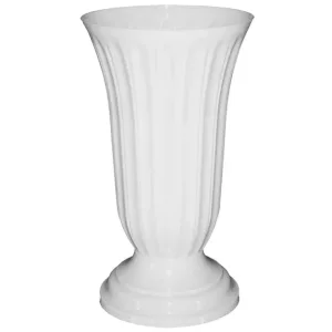 ΑΝΘΟΔΟΧΕΙΟ ΛΕΥΚΟ ΠΛΑΣΤΙΚΟ FLAKON LILIA - Φ20x35cmΑΝΘΟΔΟΧΕΙΟ ΛΕΥΚΟ ΠΛΑΣΤΙΚΟ FLAKON LILIA - Φ20x35cm