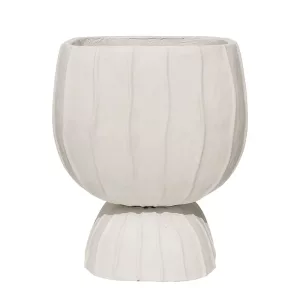 FIBERCLAY ΚΑΣΠΩ ΜΠΩΛ ΜΕ ΒΑΣΗ ΕΚΡΟΥ / ΡΑΒΔΩΣΕΙΣ - 32.5x32.5x39.5cm 1/KIBFIBERCLAY ΚΑΣΠΩ ΜΠΩΛ ΜΕ ΒΑΣΗ ΕΚΡΟΥ / ΡΑΒΔΩΣΕΙΣ - 32.5x32.5x39.5cm 1/KIB