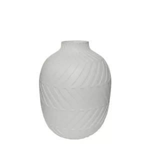 FIBERGLASS ΒΑΖΟ ΛΕΥΚΟ ΜΑΤ / ΑΝΑΓΛΥΦΟ ΜΟΤΙΒΟ - Φ34x45cm 1/ΚΙΒFIBERGLASS ΒΑΖΟ ΛΕΥΚΟ ΜΑΤ / ΑΝΑΓΛΥΦΟ ΜΟΤΙΒΟ - Φ34x45cm 1/ΚΙΒ