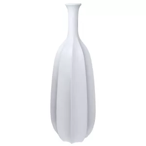 FIBERGLASS ΒΑΖΟ ΛΕΥΚΟ ΠΑΓΟΥ / ΚΑΘΕΤΕΣ ΠΤΥΧΕΣ - Φ42x120cm 1/KIBFIBERGLASS ΒΑΖΟ ΛΕΥΚΟ ΠΑΓΟΥ / ΚΑΘΕΤΕΣ ΠΤΥΧΕΣ - Φ42x120cm 1/KIB