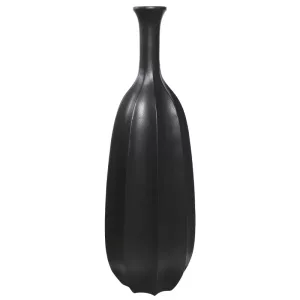 FIBERGLASS ΒΑΖΟ ΜΑΥΡΟ ΠΑΓΟΥ / ΚΑΘΕΤΕΣ ΠΤΥΧΕΣ - Φ42x120cm 1/KIBFIBERGLASS ΒΑΖΟ ΜΑΥΡΟ ΠΑΓΟΥ / ΚΑΘΕΤΕΣ ΠΤΥΧΕΣ - Φ42x120cm 1/KIB